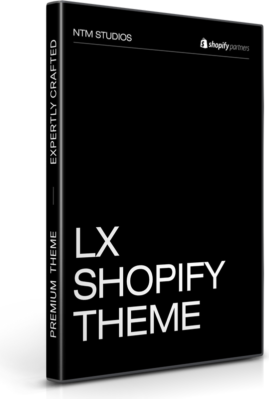 LX Shopify Theme — product mockup